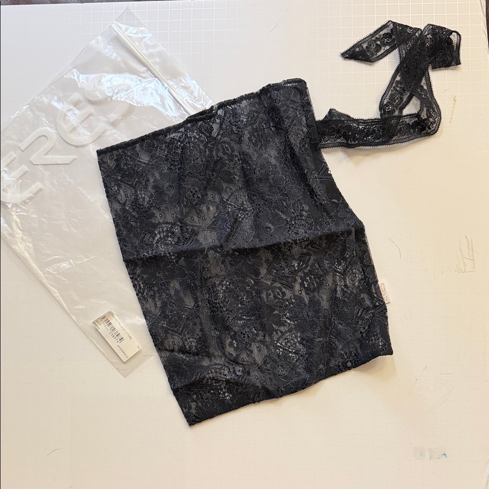 Eres Elegant Black Lace Women's pouch